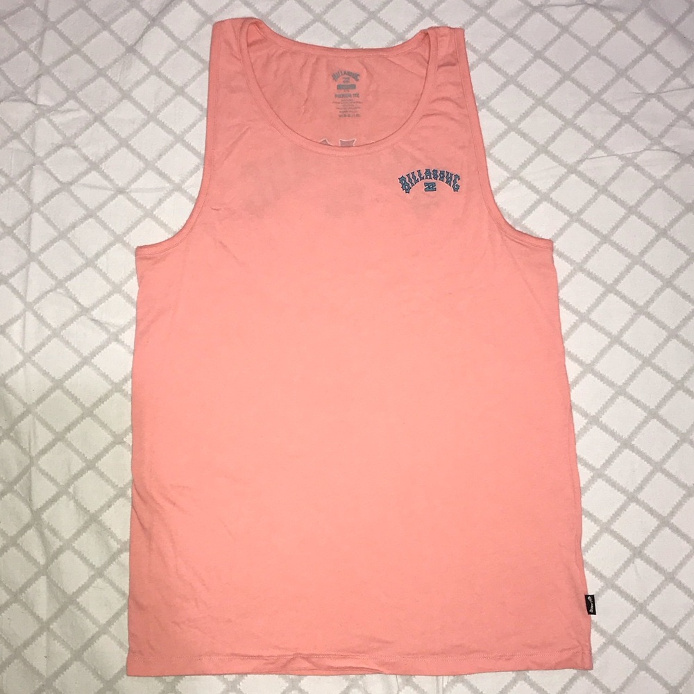 Billabong Men's Peach Tank Top